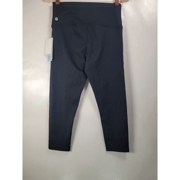 Zella Crop Yoga Studio Leggings Athletic Compression Pants Size Small - Picture 5 of 9